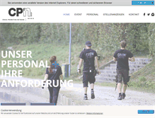 Tablet Screenshot of cpn-event.com